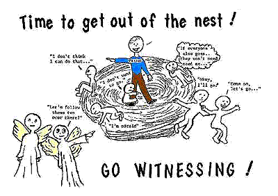 Go witnessing!